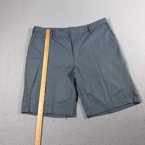 Adidas Puremotion Golf Shorts Men 38 Gray Coolmax Performance Casual - Picture 3 of 8